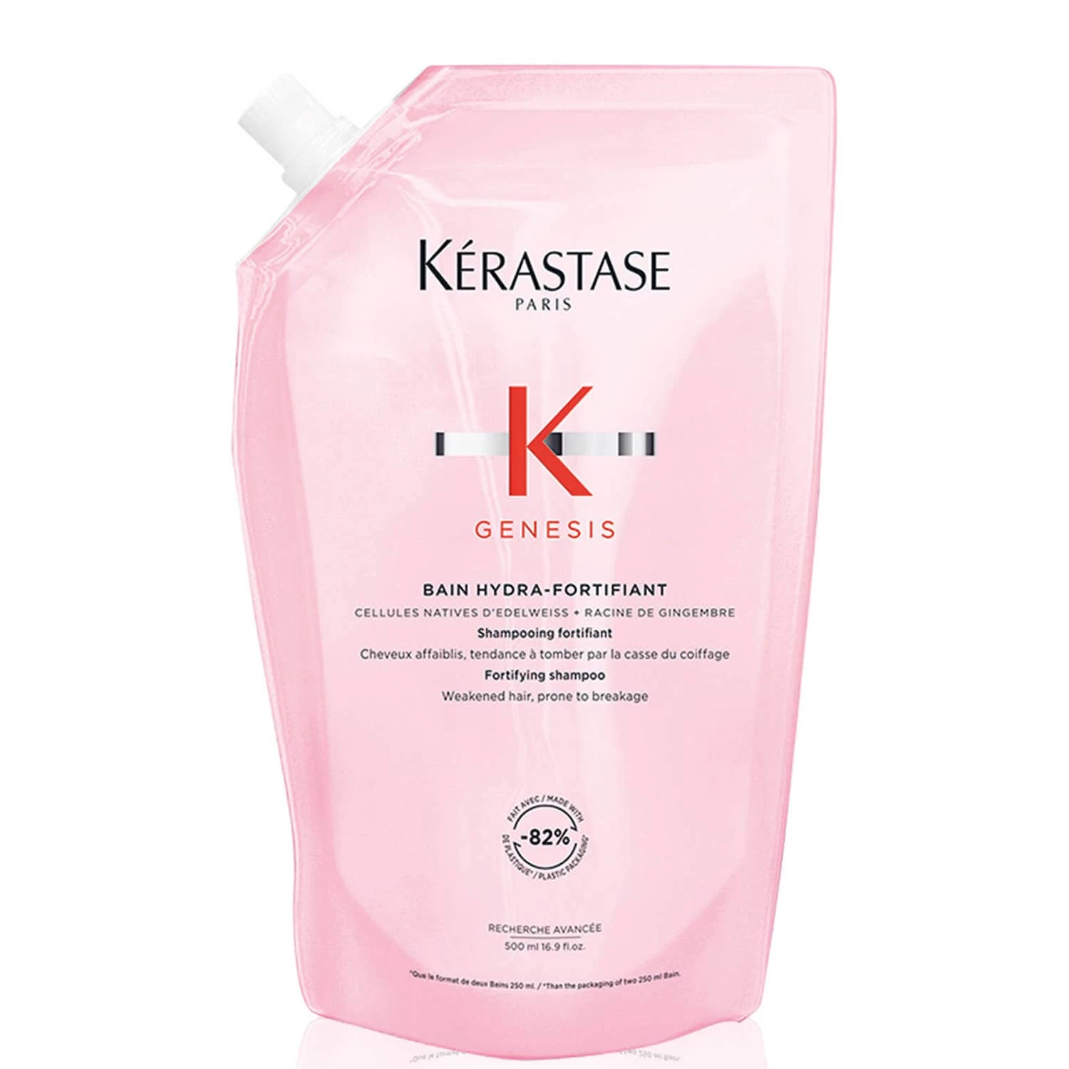 Kérastase Bain Hydra-Fortifiant Refill Pouch 500ml 3 Kérastase Bain Hydra-Fortifiant Refill Pouch 500ml