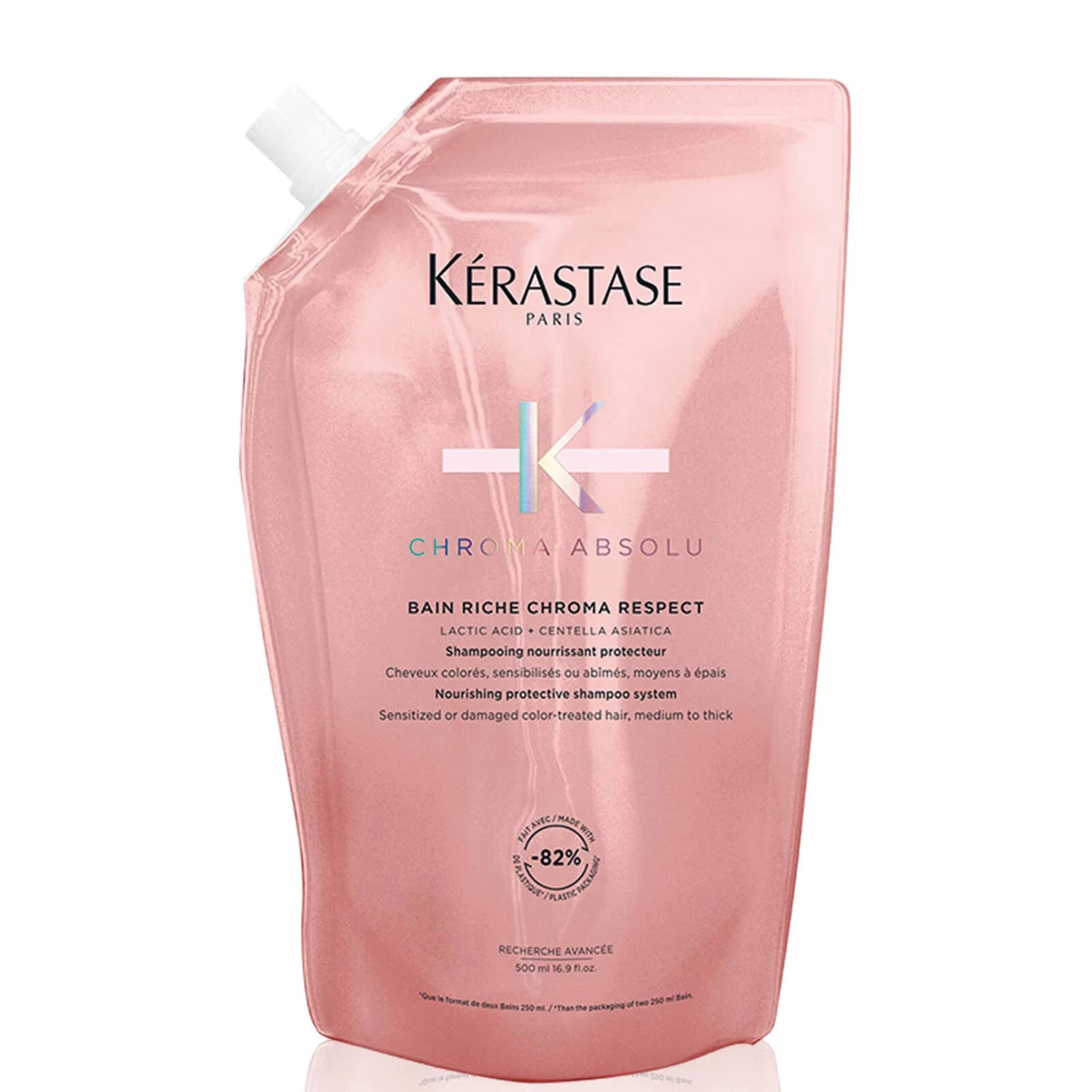 Kérastase Bain Riche Chroma Respect Refill Pouch 500ml 3 Kérastase Bain Riche Chroma Respect Refill Pouch 500ml
