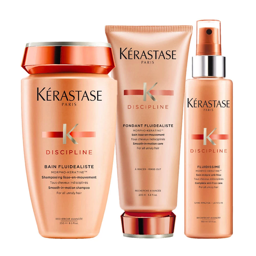 Kérastase Kerastase Discipline Shampoo 250ml Conditioner 200ml Spray 150ml 3 Kérastase Kerastase Discipline Shampoo 250ml Conditioner 200ml Spray 150ml