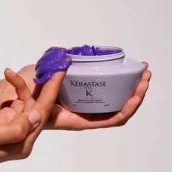Kérastase Kerastase Blond Absolu Masque Ultra Violet 200ml - Masque Anti Jaune Pour Cheveux Blonds, Gris Ou Blancs -Magasin de beauté A HG018788 3 500x500 1