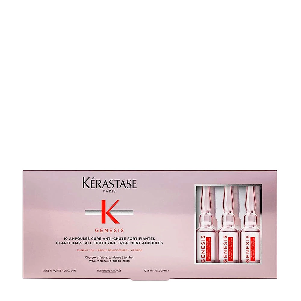 Kérastase Kerastase Genesis Ampoules Cure Anti-Chute Fortifiantes10x6ml 3 Kérastase Kerastase Genesis Ampoules Cure Anti-Chute Fortifiantes10x6ml