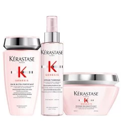 Kérastase Kerastase Genesis Bain Nutri Fortifiant 250ml Masque Reconstituant 200ml Defense Thermique 150ml