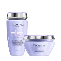 Kérastase Kerastase Blond Absolu Bain Ultra Violet 250ml Masque Ultra Violet 200ml