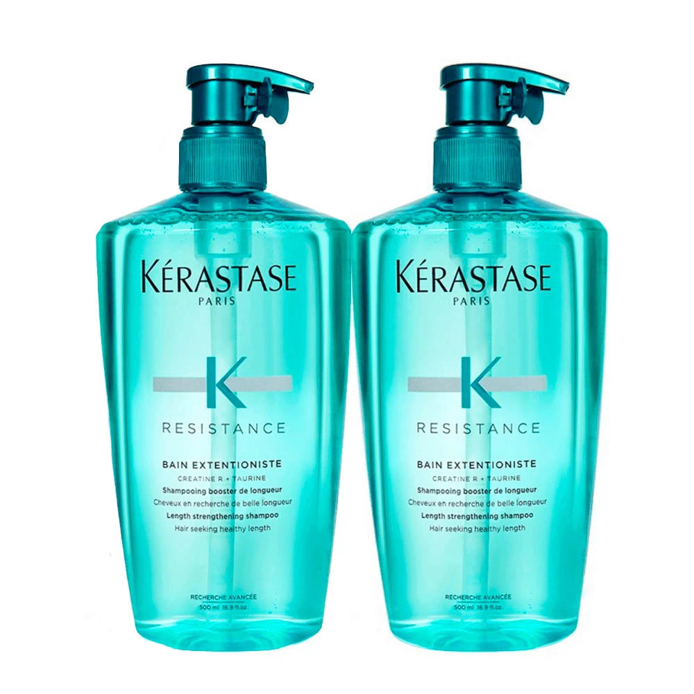 Kérastase Kerastase Resistance Bain Extentioniste 500ml X2 3 Kérastase Kerastase Resistance Bain Extentioniste 500ml X2