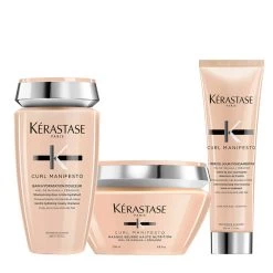 Kérastase Kerastase Curl Manifesto Shampoo 250ml Mask 200 Ml Creme 150ml