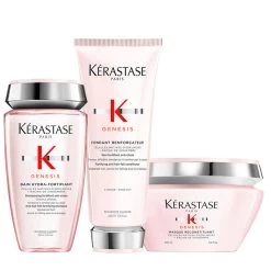 Kérastase Kerastase Genesis Bain Hydra-Fortifiant 250ml Fondant Renforcateur 200ml Masque Reconstituant 200ml