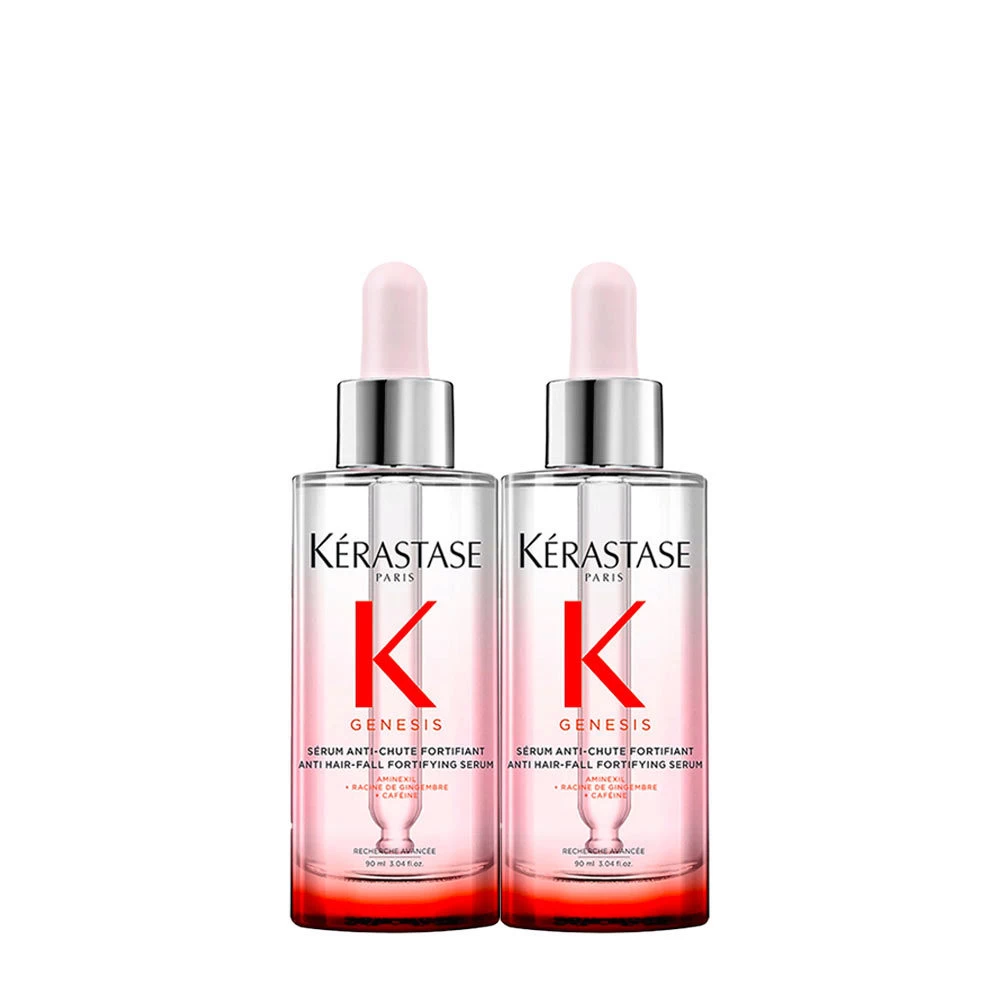 Kérastase Kerastase Genesis Serum Anti-Chute Fortifiant 90ml X2 3 Kérastase Kerastase Genesis Serum Anti-Chute Fortifiant 90ml X2