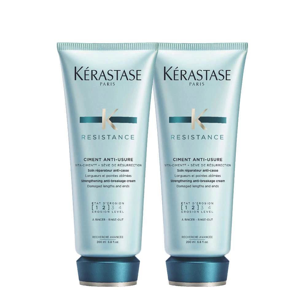 Kérastase Kerastase Ciment Anti Usure 200ml Pack X2 3 Kérastase Kerastase Ciment Anti Usure 200ml Pack X2