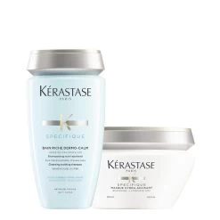 Kérastase Kerastase Specifique Bain Riche Dermo Calm 250ml Hydra Apaisant Masque 200ml