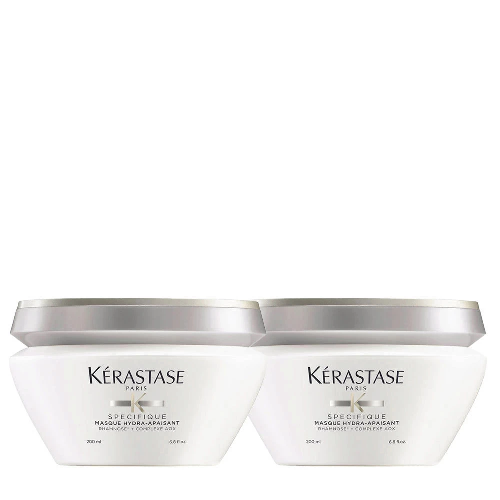 Kérastase Kerastase Specifique Masque Hydra Apaisant 200ml X2 3 Kérastase Kerastase Specifique Masque Hydra Apaisant 200ml X2