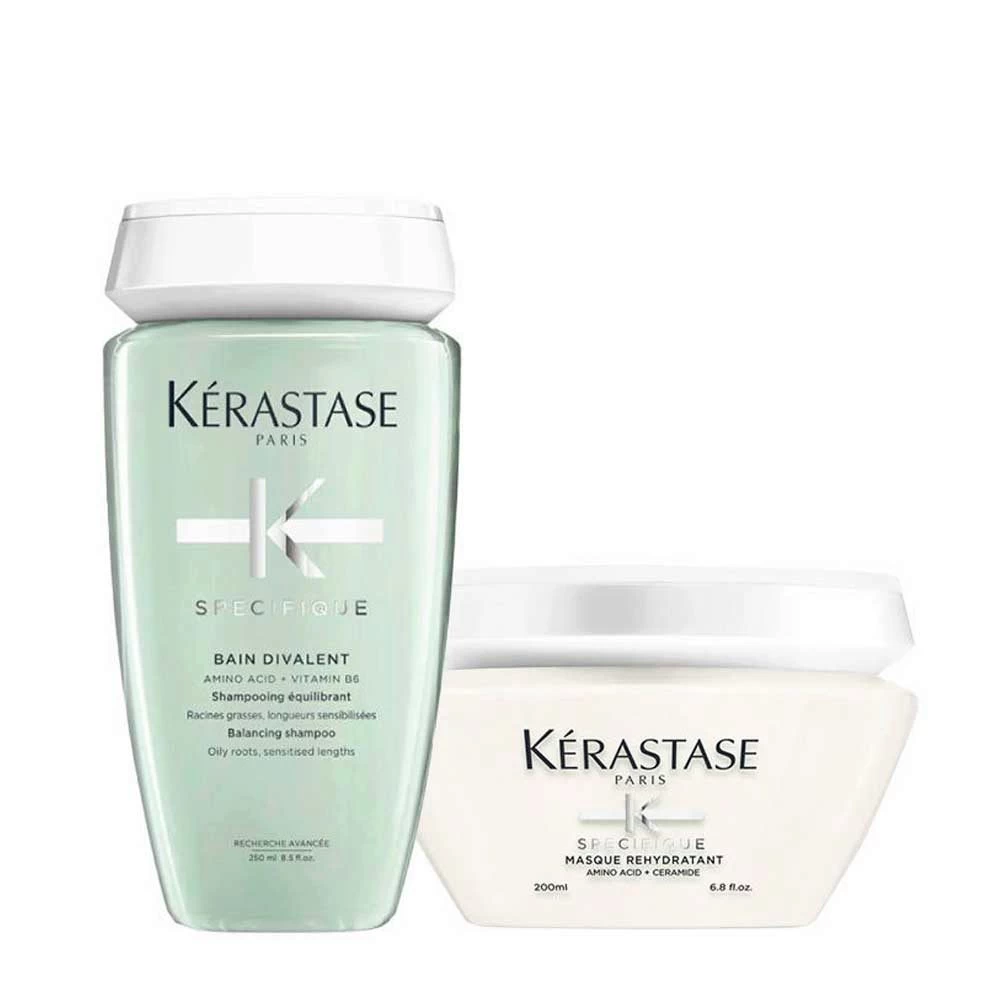 Kérastase Spécifique Bain Divalent 250ml Masque Rehydratant 200ml 3 Kérastase Spécifique Bain Divalent 250ml Masque Rehydratant 200ml