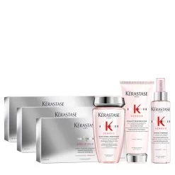 Kérastase Kerastase Genesis Rituel Doux D'Hydratation Et De Protection +Specifique Cure Anti Chute Intensive 30x6ml