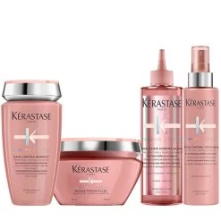 Kérastase Kerastase Chroma Absolu Bain Riche Chroma Shampoo250ml Fluide250ml Mask200ml Serum Thermique150ml