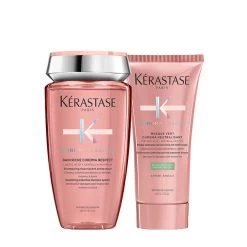 Kérastase Kerastase Chroma Absolu Bain Riche Chroma Shampoo 250ml Masque Vert Chroma 150ml