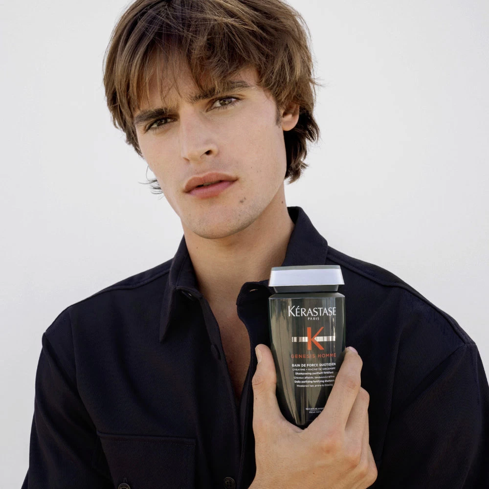 Kérastase Kerastase Genesis Homme Bain De Force Quotidien 250ml - Shampooing Fortifiant Et Purifiant 7 Kérastase Kerastase Genesis Homme Bain De Force Quotidien 250ml - Shampooing Fortifiant Et Purifiant – Image 5