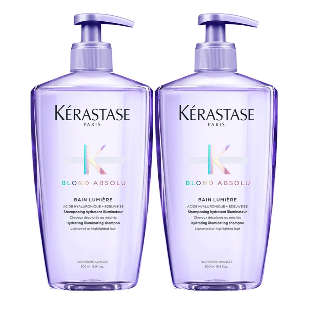 Kérastase Kerastase Blond Absolu Bain Lumiere 500ml X2 3 Kérastase Kerastase Blond Absolu Bain Lumiere 500ml X2