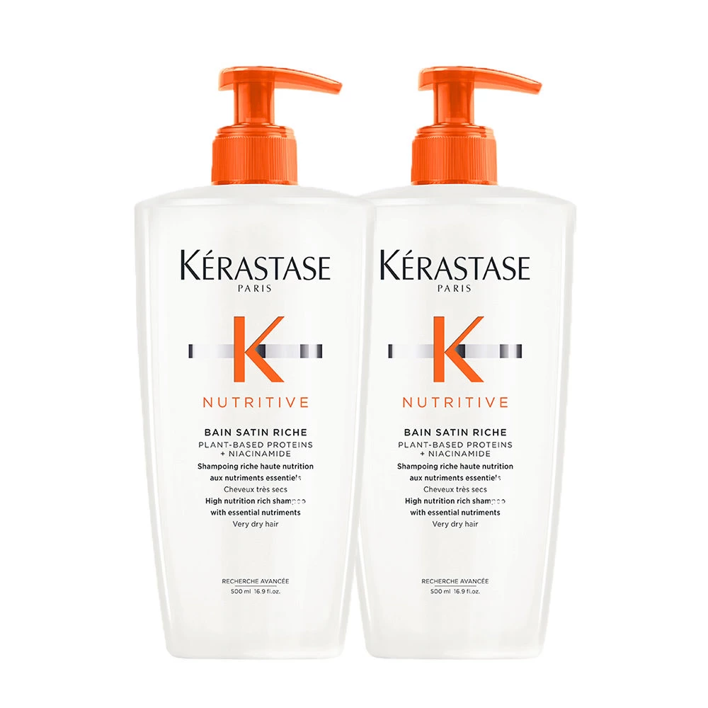 Kérastase Kerastase Nutritive Bain Satin Rich 500ml X2 3 Kérastase Kerastase Nutritive Bain Satin Rich 500ml X2
