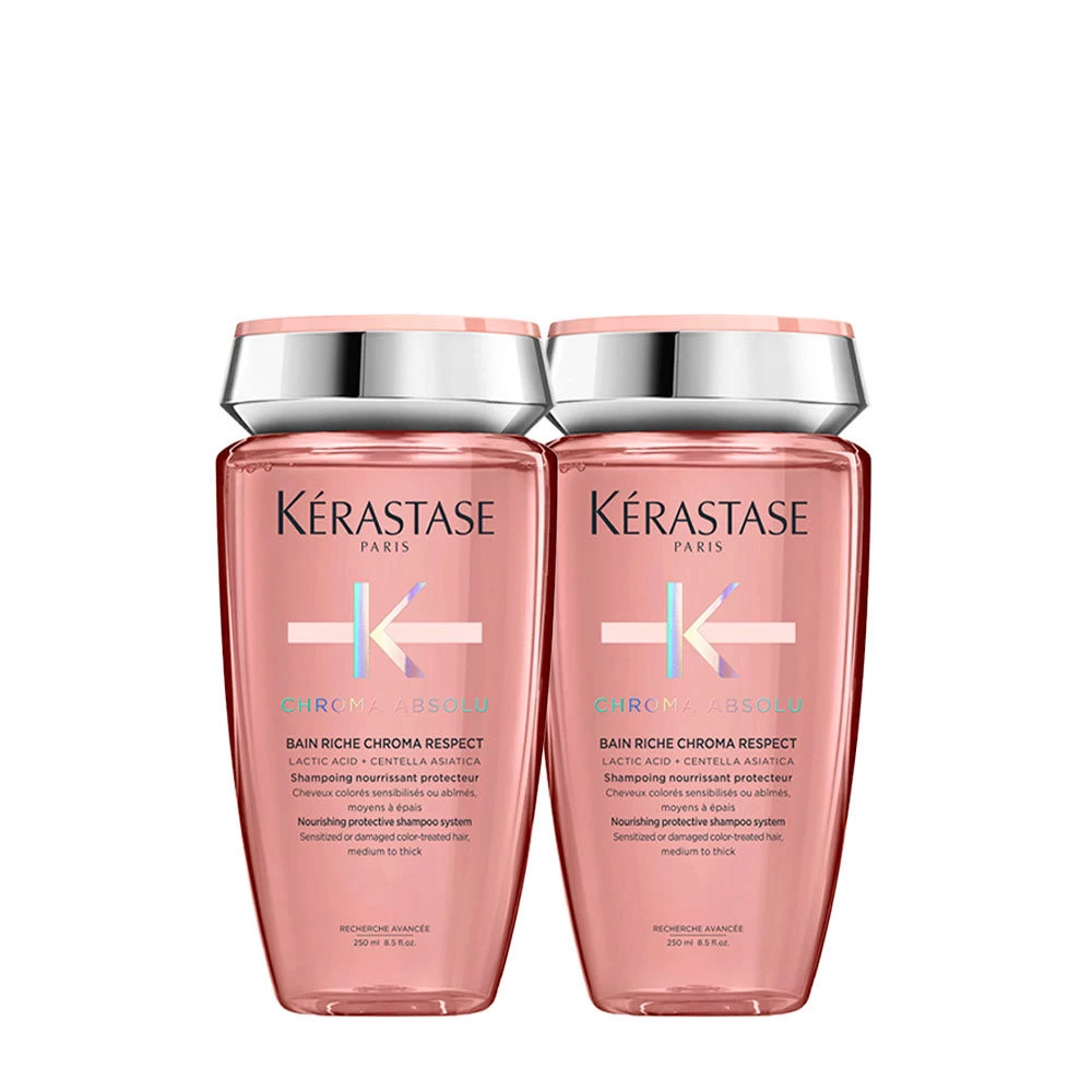 Kérastase Kerastase Chroma Absolu Bain Riche Chroma 250ml Pack X2 3 Kérastase Kerastase Chroma Absolu Bain Riche Chroma 250ml Pack X2