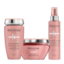 Kérastase Kerastase Chroma Absolu Bain Chroma Respect 250ml Masque Chroma Filler 200ml Serum Thermique 150ml