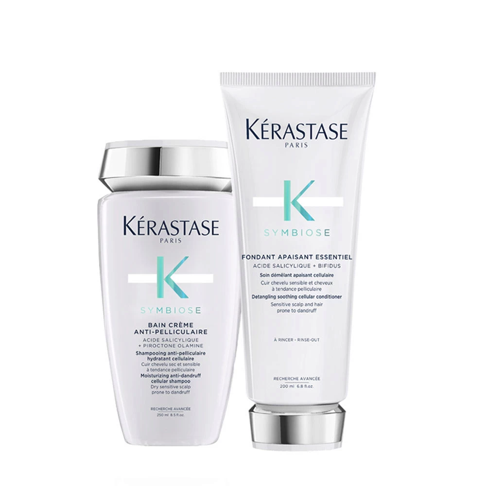 Kérastase Kerastase Symbiose Bain Crème Anti-Pelliculaire 250ml Fondant Apaisant Essentiel 200ml 3 Kérastase Kerastase Symbiose Bain Crème Anti-Pelliculaire 250ml Fondant Apaisant Essentiel 200ml