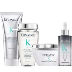 Kérastase Kerastase Symbiose Micro-Peeling Cellulaire 200ml Bain Pureté Anti-Pelliculaire 250ml Masque 200ml Sérum 90ml