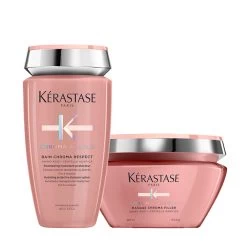 Kérastase Kerastase Chroma Absolu Bain Chroma Respect 250ml Masque Chroma Filler 200ml