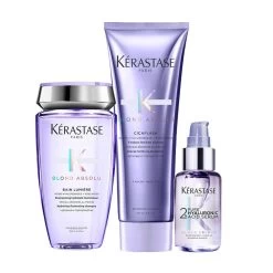 Kérastase Kerastase Blond Absolu Bain Lumière 250ml Cicaflash 250ml Serum 2% Hyaluronic Acid 50ml