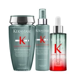 Kérastase Kerastase Genesis Homme Bain De Force Quotidien 250ml Spray De Force Epaississant 150ml Serum 90ml
