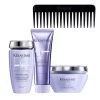 Kérastase Kerastase Blond Absolu Bain Ultra Violet 250ml Cicaflash 250ml Masque 200ml + Peigne En Cadeau -Magasin de beauté A HG048961 500x500 1