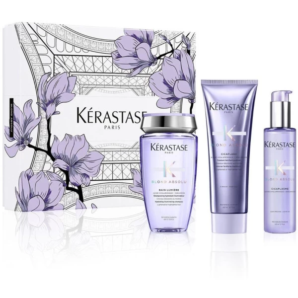 Coffret Printemps Cheveux Blonds Blond Absolu Kérastase 3 Coffret Printemps Cheveux Blonds Blond Absolu Kérastase