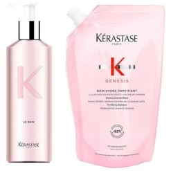 Recharge Bain Hydra-fortifiant Genesis Kérastase 500ML -Magasin de beauté recharge bain hydra fortifiant genesis kerastase 500ml 1