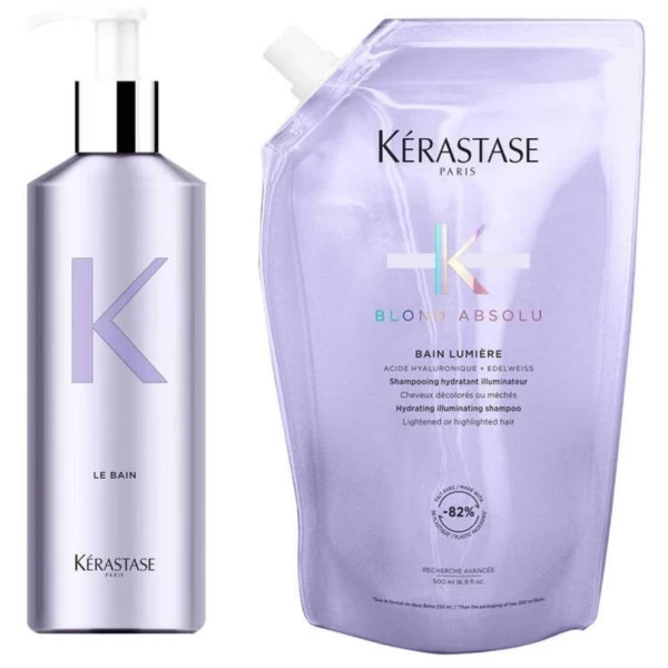 Recharge Bain Lumière Blond Absolu Kérastase 500ML 4 Recharge Bain Lumière Blond Absolu Kérastase 500ML – Image 2