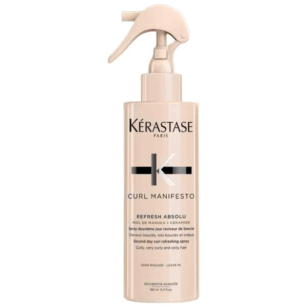 Spray Sublimateur Refresh Absolu Curl Manifesto Kérastase 190ML 3 Spray Sublimateur Refresh Absolu Curl Manifesto Kérastase 190ML